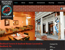 Tablet Screenshot of bedford-tavern.com